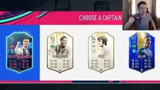 NEBUNIE TOTALA LA DRAFT CU RONALDINHO 95 SI CRISTIANO RONALDO !!! FIFA 19 ROMANIA !!!