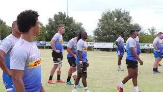 DHL Stormers train at Fairmont High