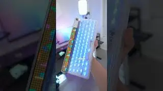 Этот умный светодиодный экран 🔥 Механическая клавиатура Machenike KT68 Pro ⌨️