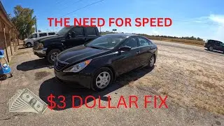HYUNDAI SONATA WONT ACCELERATE $3.00 FIX