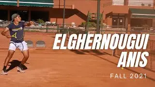 Anis El Ghernougui- College Tennis Recruiting Video - Fall 2021
