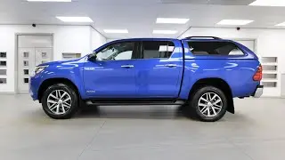 Toyota Hilux 2.4 D-4D Nebula Blue 4WD Invincible Edition Pickup Truck - SY70 UAR - VanStar