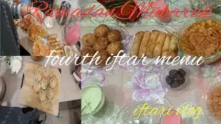 4th iftar menu Recipes||fourth Ramadan||what did I have cook till iftari.