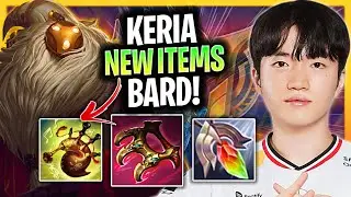 KERIA IS A BEAST WITH BARD! 🔥NEW ITEMS🔥 | T1 Keria Plays Bard Support vs Braum!  Season 2026