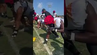 Grambling State Offense Line Getting Ready to Rumble