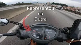 Volta de Arujá a São Paulo(Zona Norte) | Rodovia Dutra | Burgman 125 #motovlog