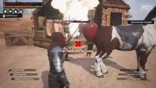 30 Minutes of Conan Exiles PvP Raid Gameplay | Xbox Official Server Crafting Farming Survival Game