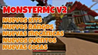 NUEVO SERVIDOR HCF para Minecraft bedrock 1.20.10 | MonsterMC - V2
