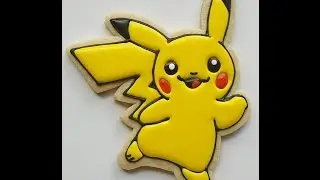 How to decorate a Pokemon Go Pikachu cookie