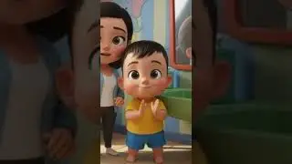 Good Habit 🪥 | Brushing Teeth for Kids | Shorts #kids #childrensrhyme #toddlersongs