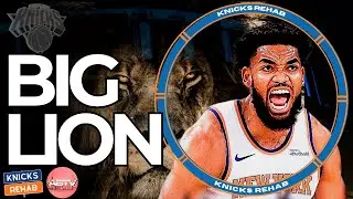 KNICKS' KAT Is A LION