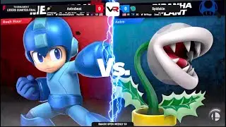 Smash Open 53 Losers Quarter Final: Spidokin (Mega Man) vs Astrobeat (Piranha Plant)