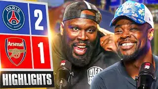 EX & KG COOK ARSENAL! | PSG 2-1 Arsenal (3-1) | Champions League