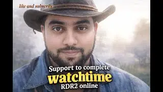 Day 3 watch time Challenge ACCEPTED l RDR2 Online