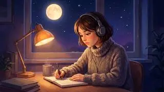 Moonlit Silence 🌙 | Cozy Lofi Beats for Late Nights