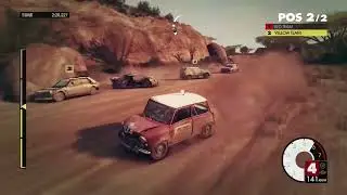 DiRT 3 Cat N Mouse 11.01.2026, 4vs4, lots of back and forth, they were leading until mid race