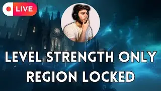 Beating Elden Ring While Only Leveling STRENGTH (Region Locked, mostly)
