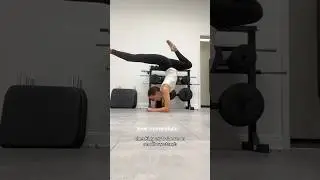 Elbow stand #challenge #handstand #gymnast #youtubeshorts Music by Aaron Kenny