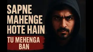 Sapne Mahenge Hote Hain | Motivational Rap | Dreams Don’t Come Cheap | Dreamdroppers #rap #hindirap
