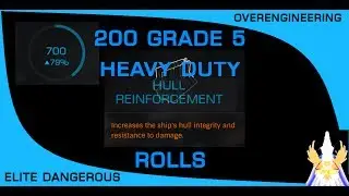 ELITE DANGEROUS: 200 GRADE 5 HEAVY DUTY HULL REINFORCEMENT ROLLS