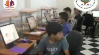 formation pour les enfants de TIFLET NTIC par ATNL MAROC.avi