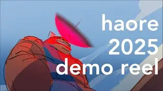 2D animation demo reel 2025