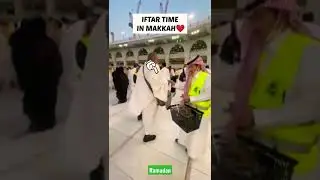 Iftar Time In Kabaa❤ #ramzan#ramadan#status#islamic#naat#shorts #viral