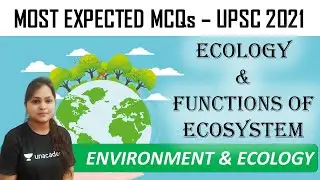 Most Expected MCQs | UPSC PRELIMS 2021 | ENVIRONMENT FOR UPSC CSE IN 10 DAYS