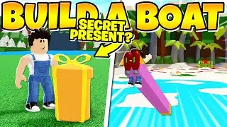 HOW TO GET THE YELLOW PRESENT FAST?! Build a Boat