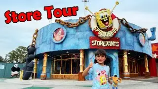 Spongebob Store Tour at Universal Studios Orlando