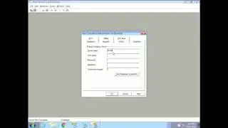 Putting in Microsoft Dynamics RMS Admininistrator Credentials