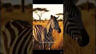 This Animal&rsquo;s Stripes Are Unique | Zebra