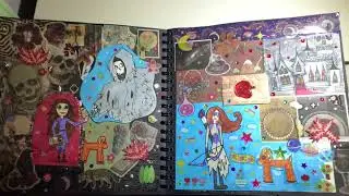 Book of Skyrim (my handmade scrapbook inspired by Skyrim)