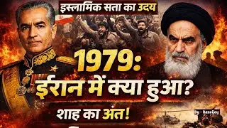 1979 की ईरानी क्रांति | Shah का पतन और इस्लामी सत्ता का उदय | Iran Revolution Explained in Hindi