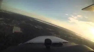 First cross country solo -NO ATC- (music) KEVB-28J C172S