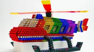 DIY How To Make Modern Helicopter From Magnetic Balls ( Satisfying & Relax ) | My Magnet