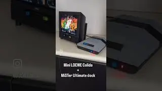 Mini Loewe calida + MiSTer ultimate dock
