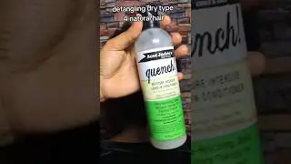 How to easily soften thick natural type4  hair. #naturalhair #haircare #type4hair #hairgrowthjounery