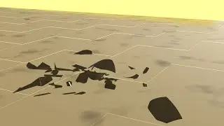 Blender 2.93 physics experiment - Glass dropping on floor in EEVEE