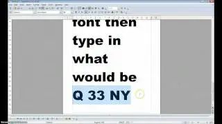 Microsoft Word 9/11 Wingdings Secret