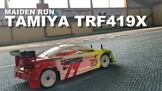 Tamiya TRF419X - Maiden Run at Megadrom RC Team Nord