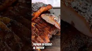Papada de cerdo al pastor