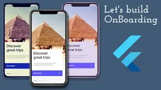 Let's build Onboarding tourism app with flutter