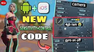 New 🔥 Update 2.2 Perfect Sensitivity Code Settings iOS & Android | PUBG MOBILE / BGMI