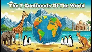 Seven Continents Song - Geography & Earth Science for Kids | The Continents Song