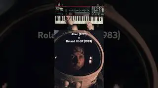 In space no one can hear you scream #roland #analog #synth #alien #filmtok