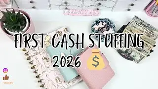 FIRST CASH STUFFING OF 2026 💰 | New Year Budget & Savings | Budget With Lizzy