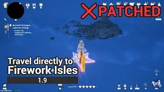 Infinity Nikki Glitch: Travel Directly to Firework Isles from Wishfield (1.9) [FIXED as of 18th Sep]