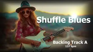 Shuffle Blues Backing Track in A (137 BPM) &ndash; Guitar / Lead Jam