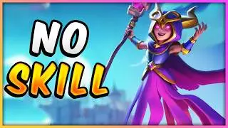 This deck takes ZERO skill